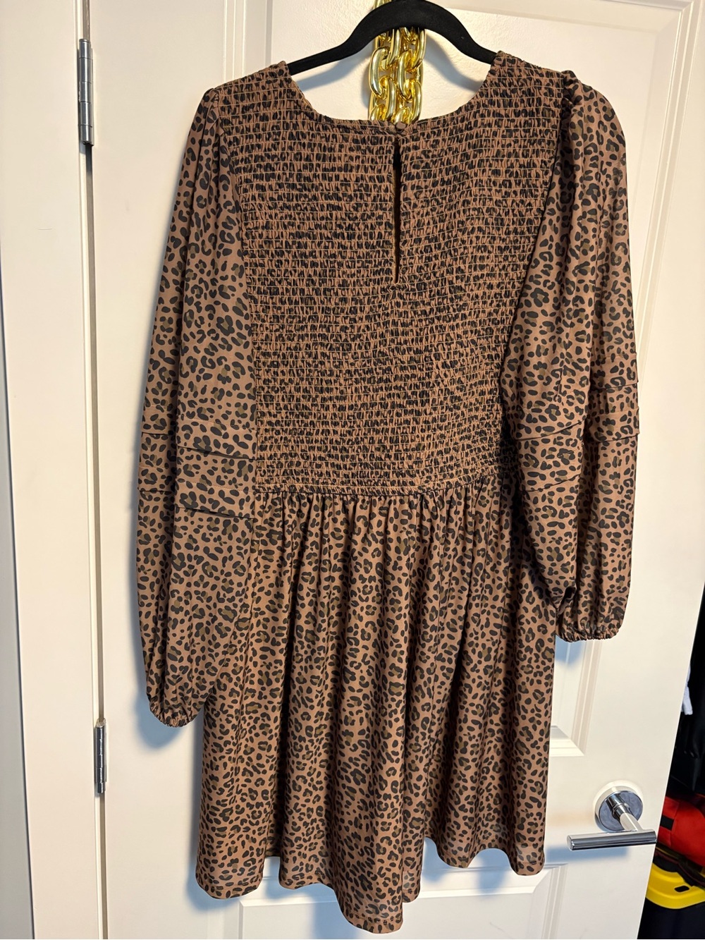 Women’s Brown Leopard Print dress